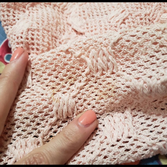 Vintage 70s pink crochet dress - Picture 8 of 8